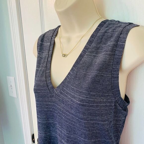 NWT Nicole Miller Artelier Navy Sleeveless Dress❤️ - Picture 2 of 4